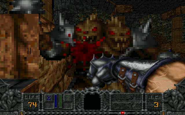 Hexen atari screenshot